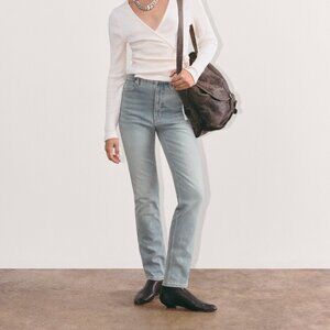Everlane The Way-High Slim Jean - Size 26 - Vintage Light - NWOT